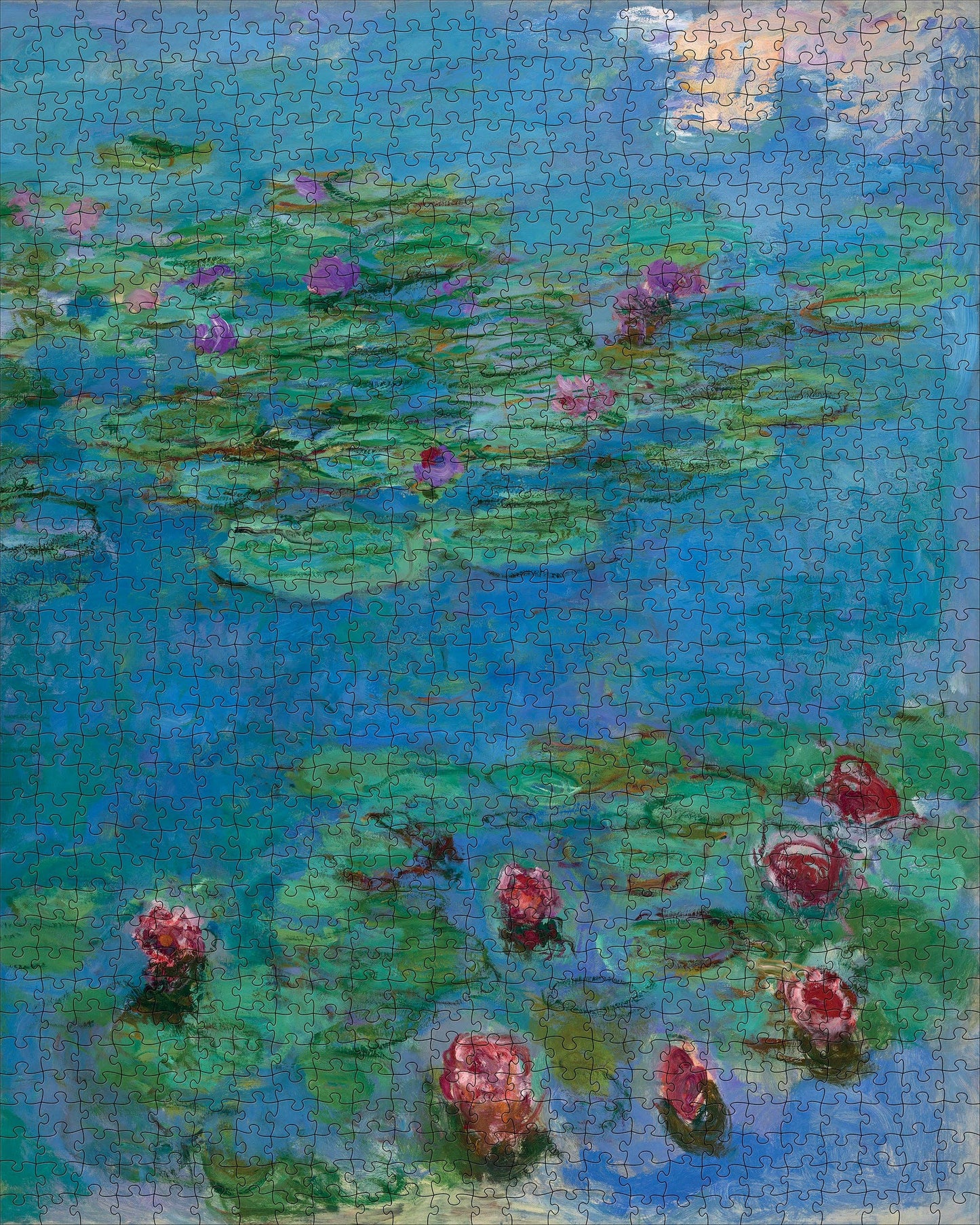 Claude Monet: Water Lilies 1000-Piece Jigsaw Puzzle