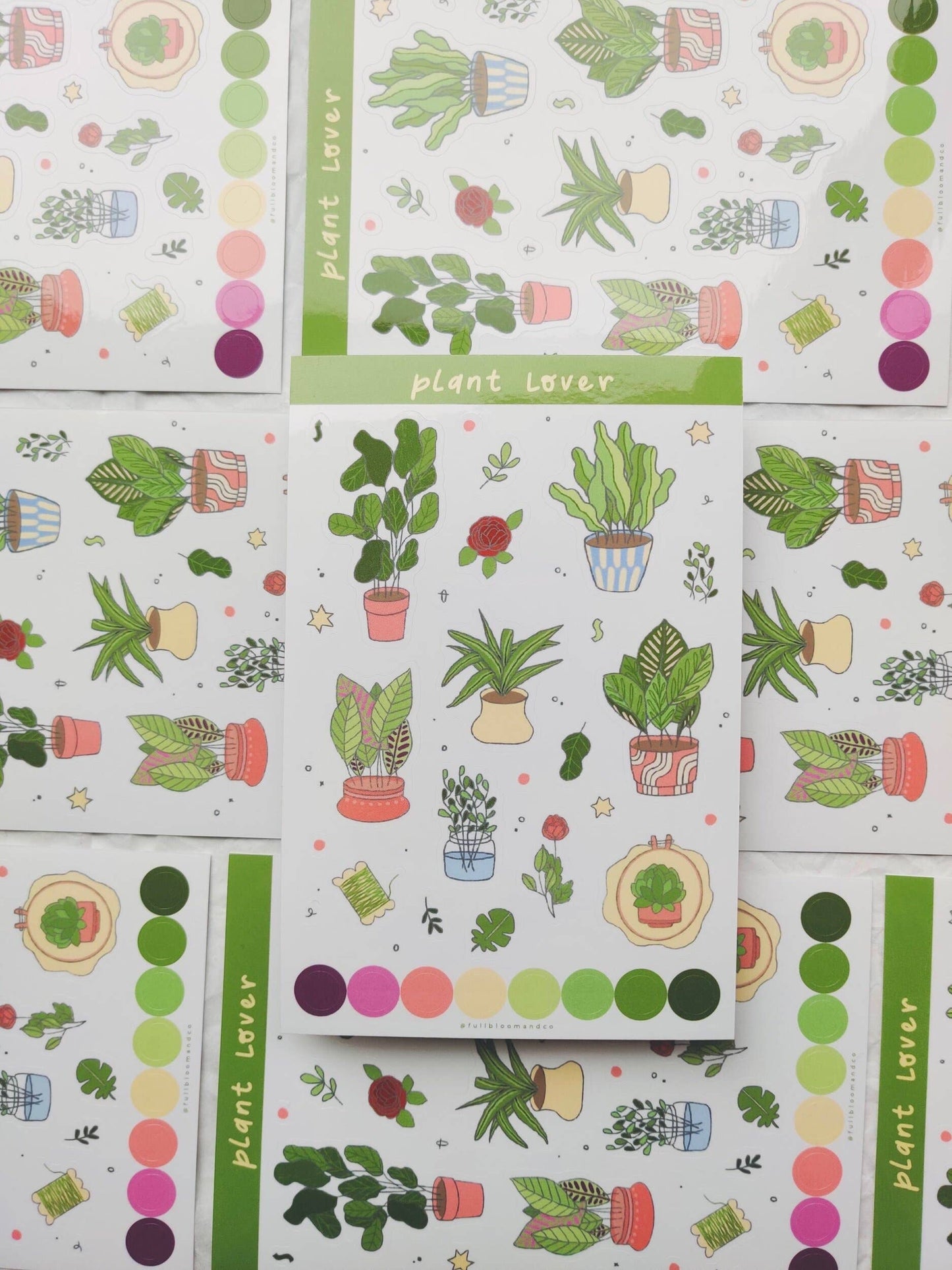 Plant Lover Sticker Sheet