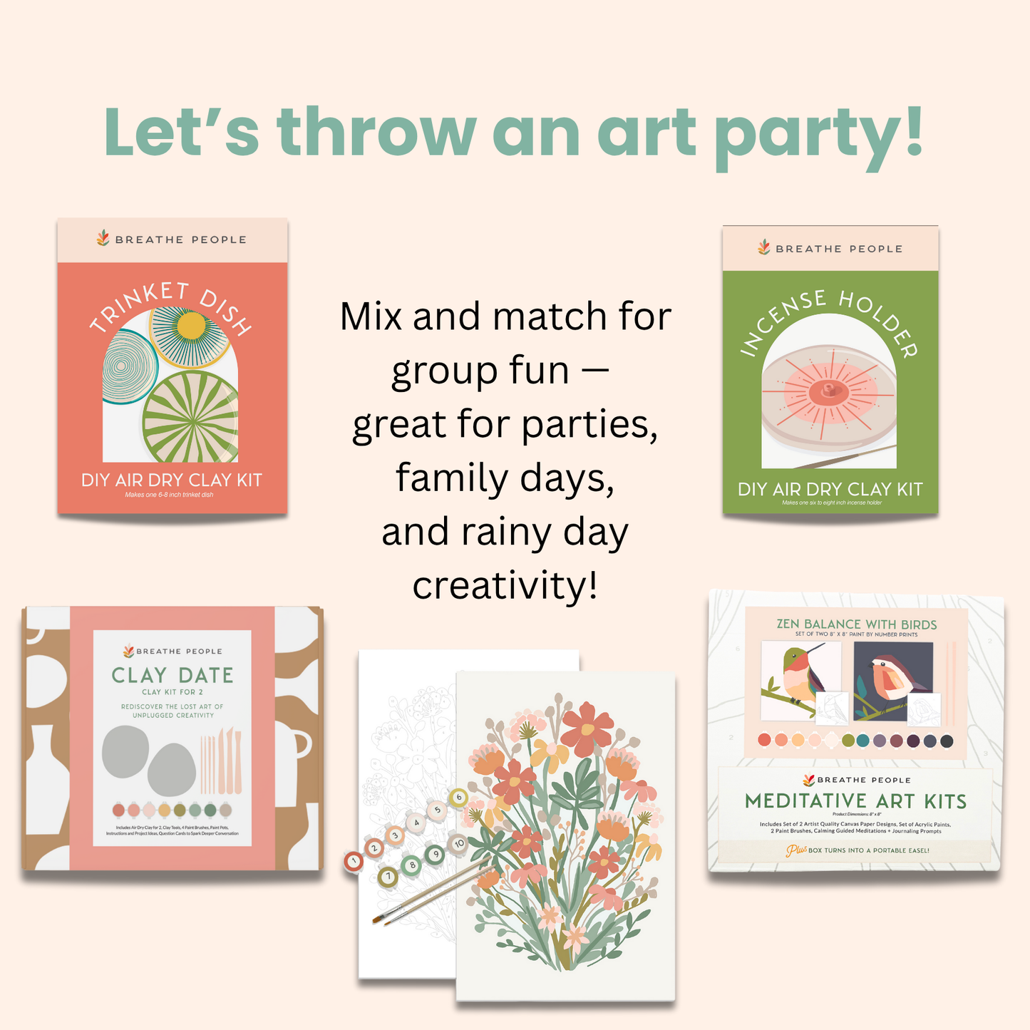 Kids' All-In-One Watercolor Kit – Happy Ice Cream