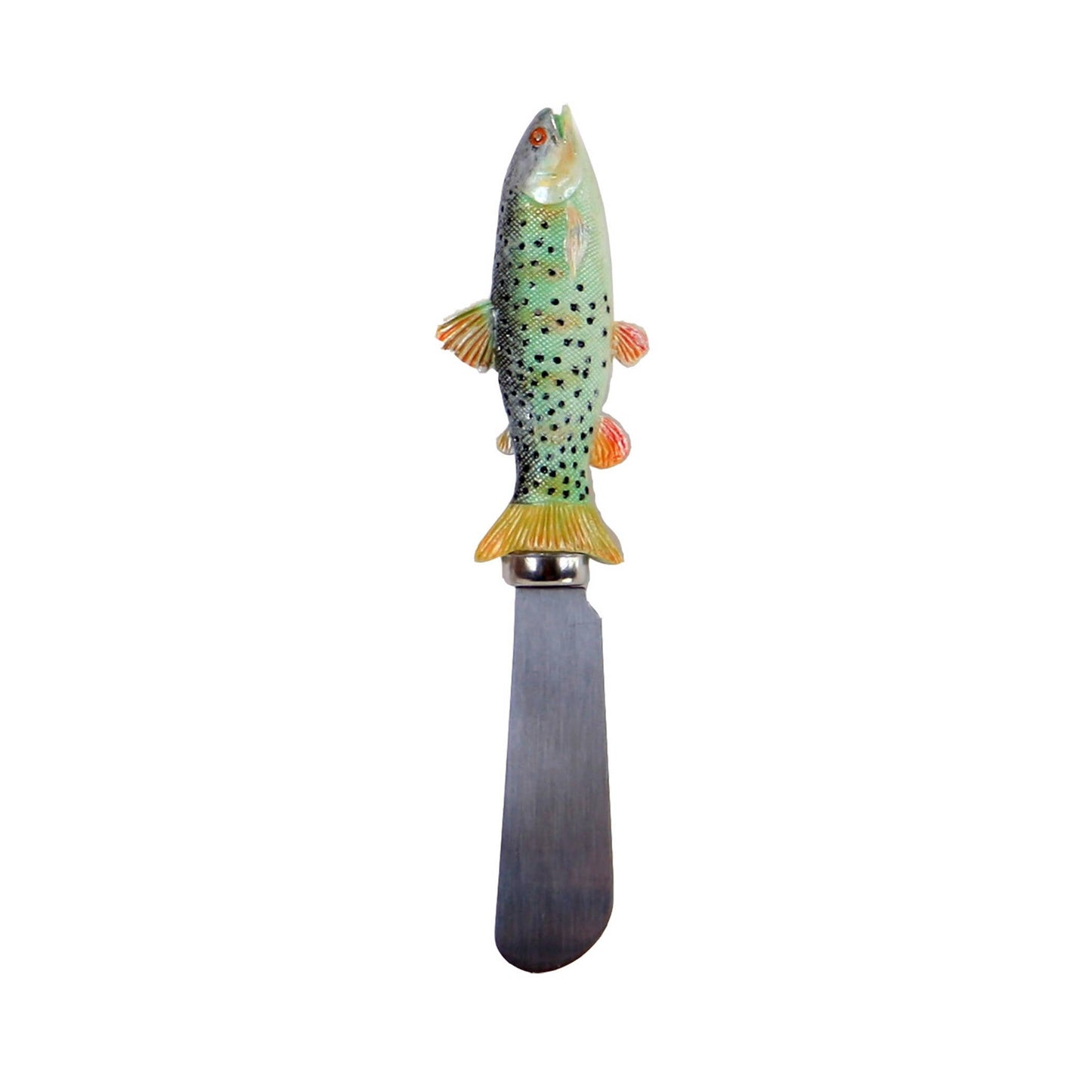 Cheese and Butter Spreader Knife - Green Trout (Poly)