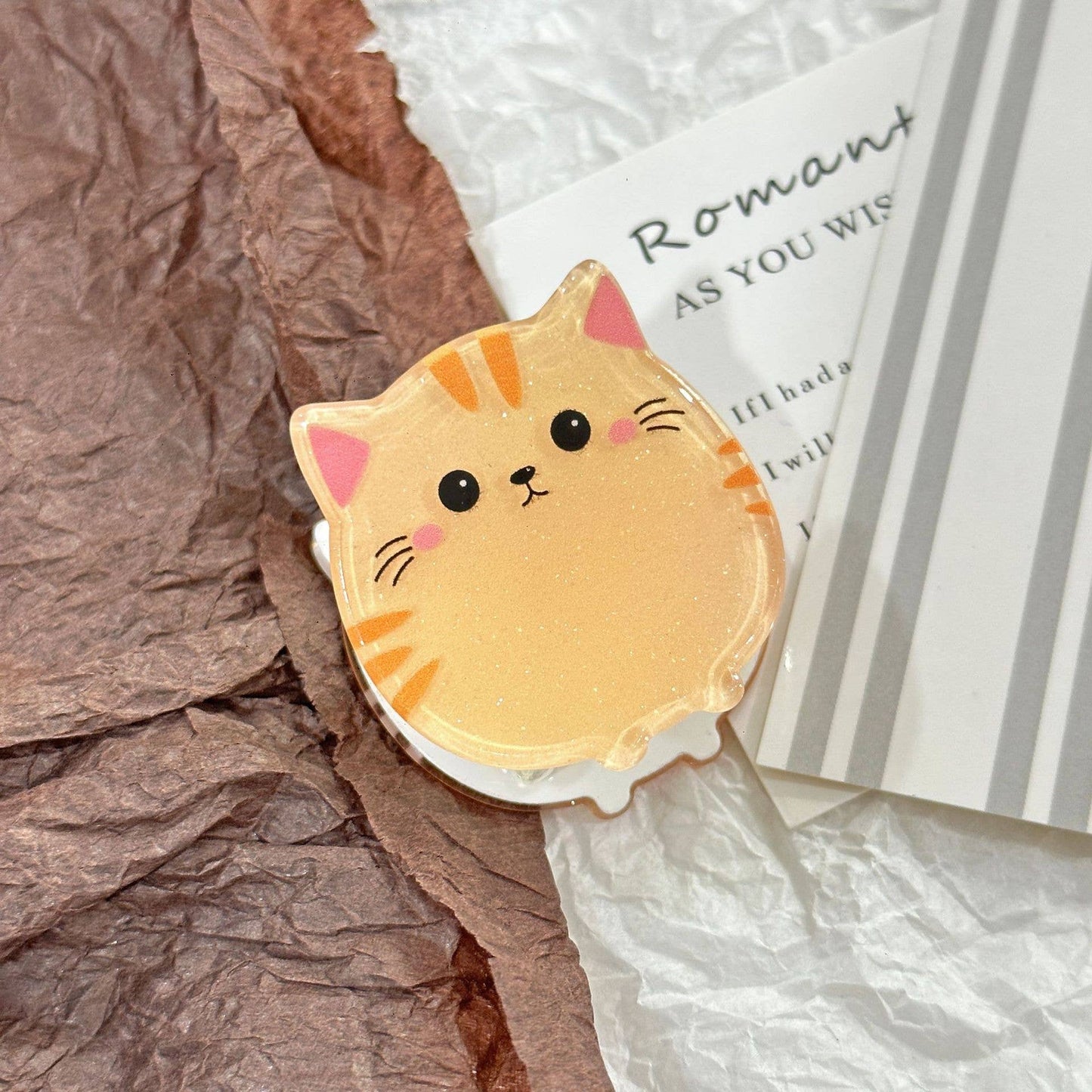 Cartoon Cat Hair Clip, Cute Animal Series Claw Clip