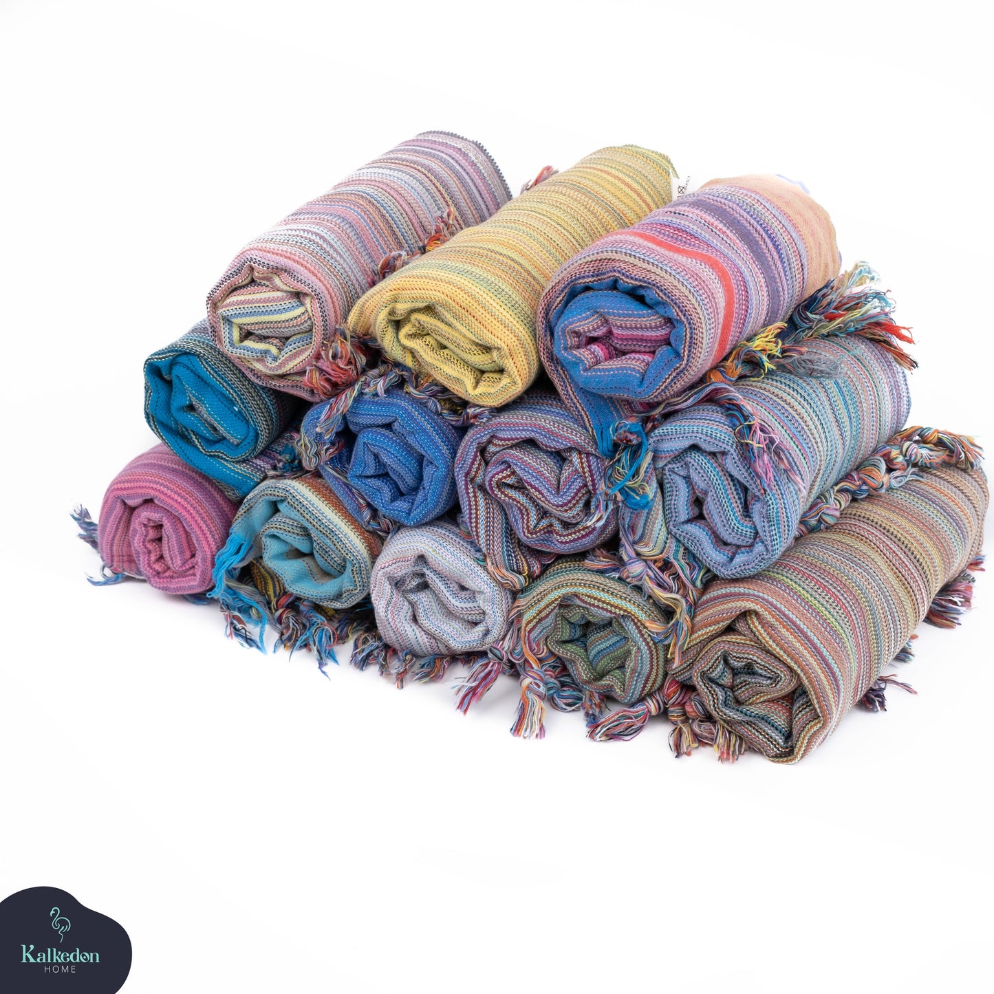 Rainbow Turkish Towel