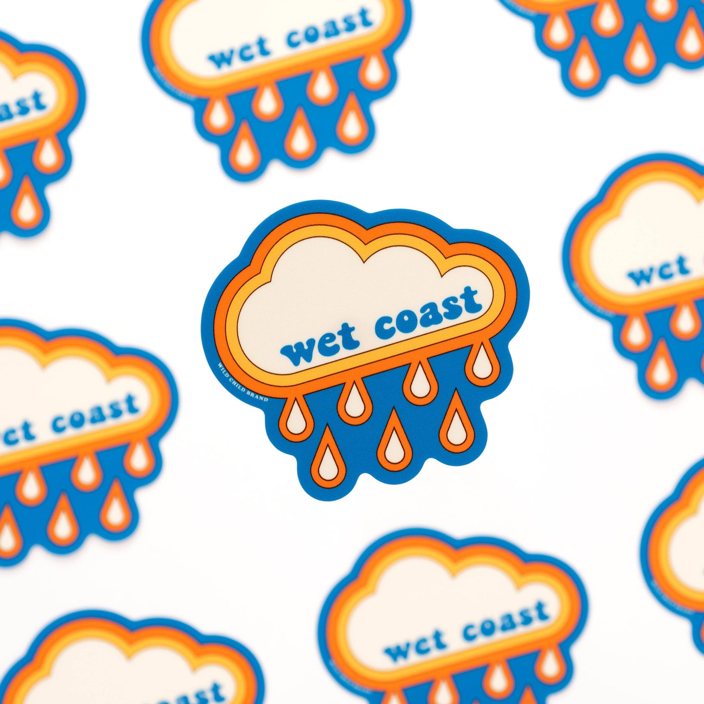 Wet Coast Sticker