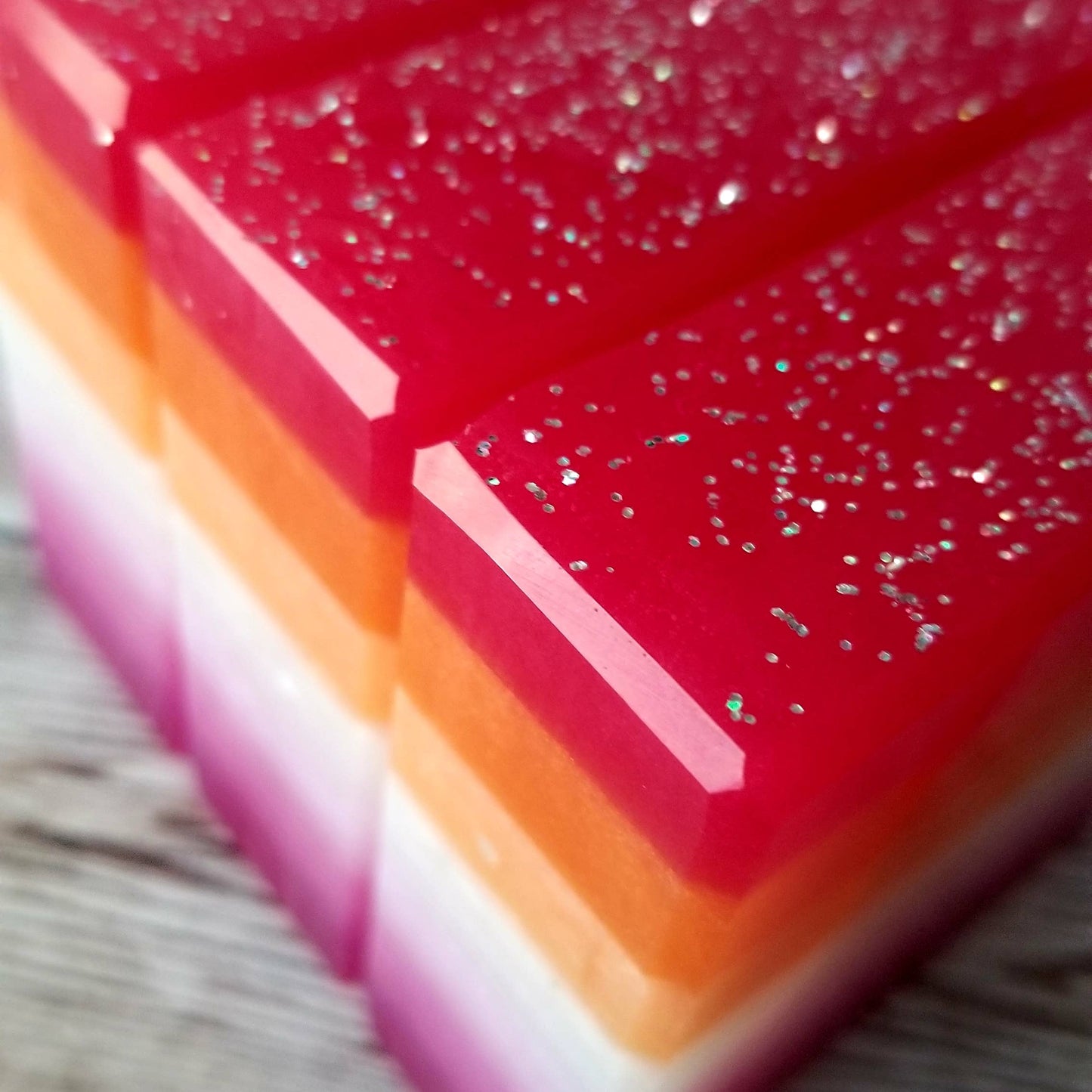 Lesbian Pride Flag Artisan Soap