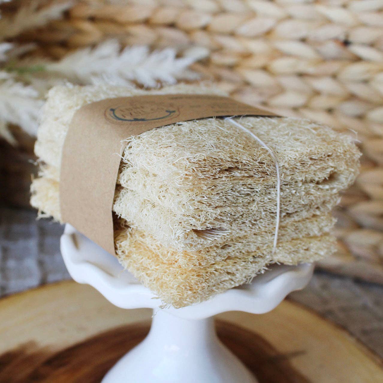 5 Piece Loofah Sponge Bundle