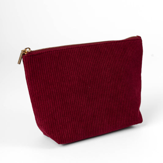 Ruby Corduroy Carry-All Pouch