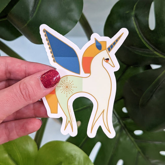 Unicorn Vinyl Sticker
