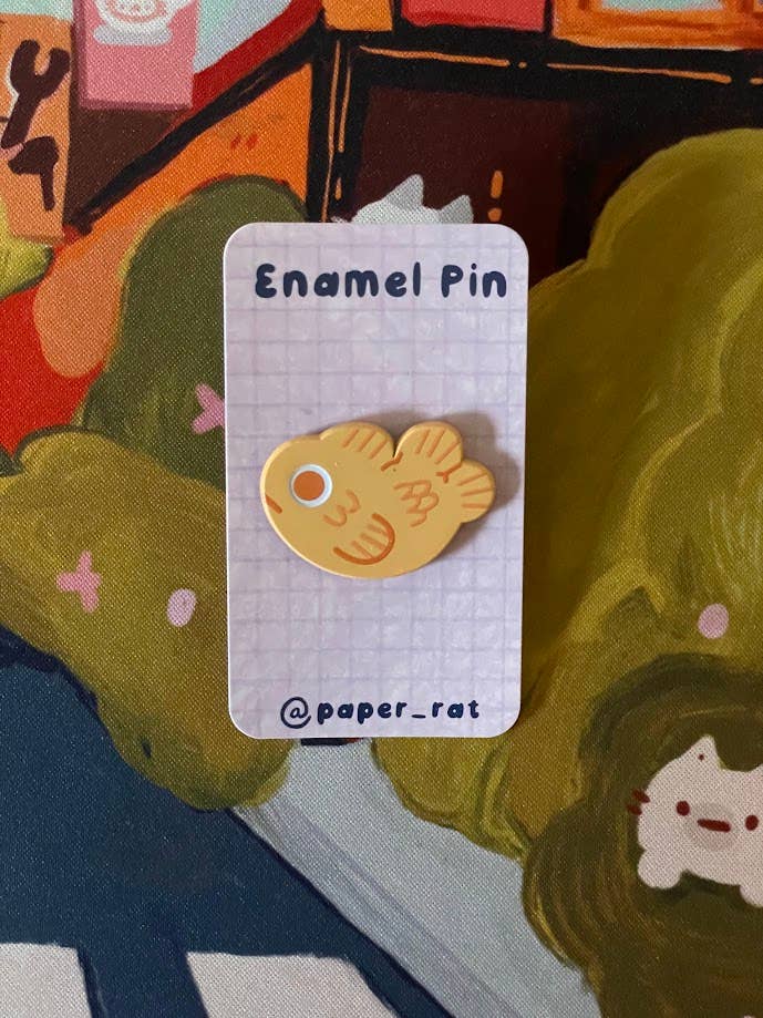 Taiyaki Enamel Pin