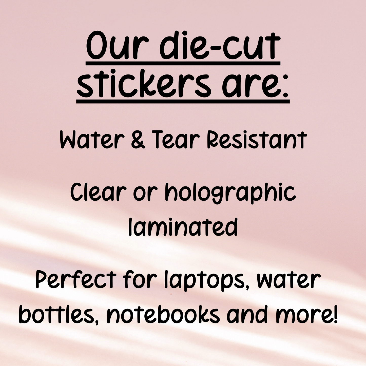 Cat Mama Holographic Sticker