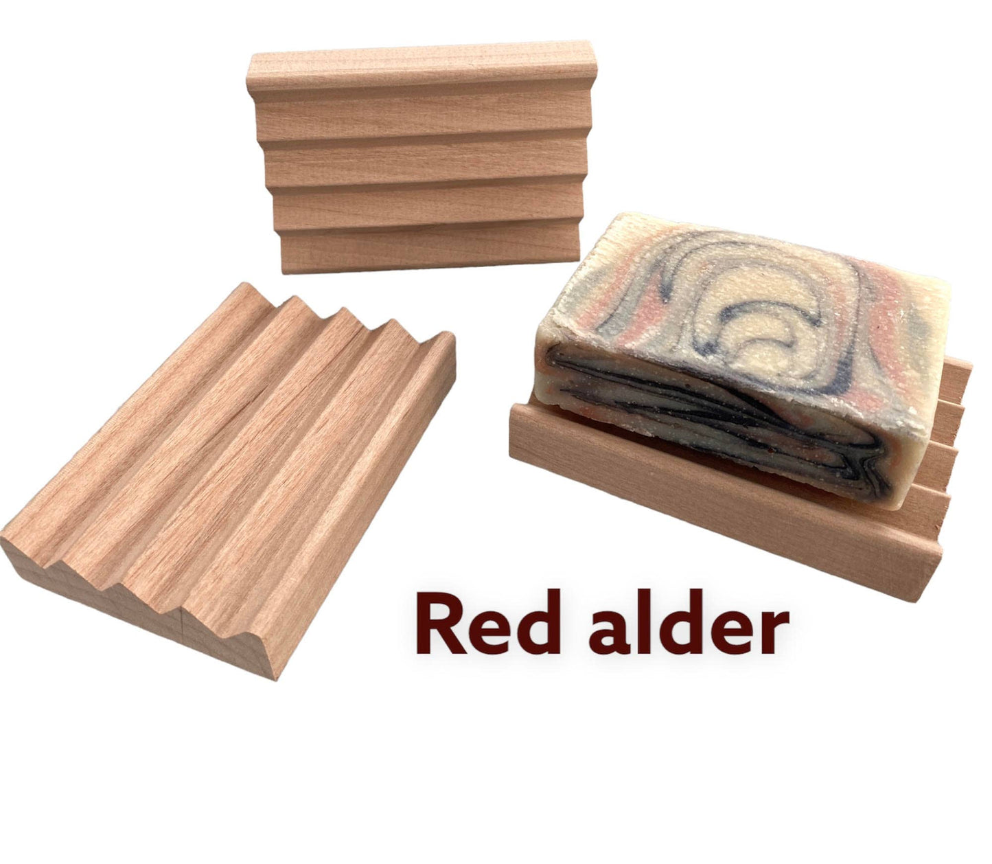 Red Alder Soap Dish