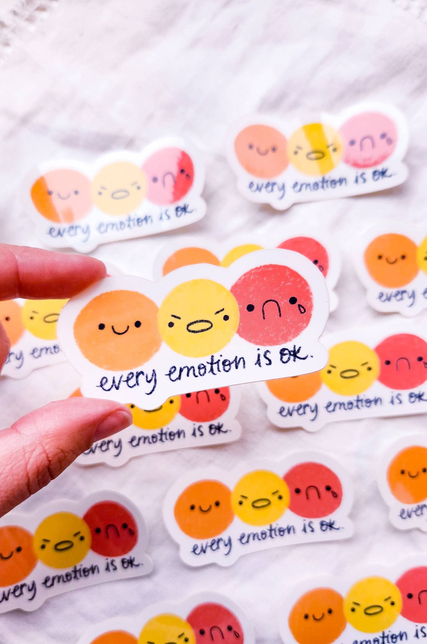 Every Emotion Is OK Die Cut Vinyl Sticker