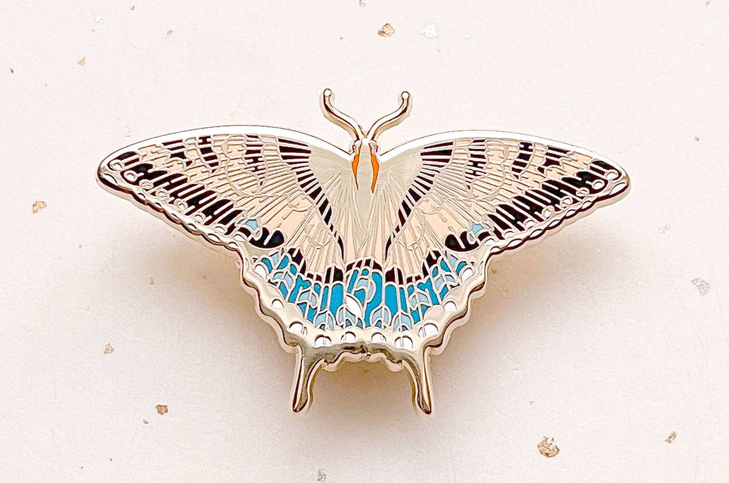 Eastern Tiger Swallowtail Butterfly (Papilio glaucus) Enamel Pin