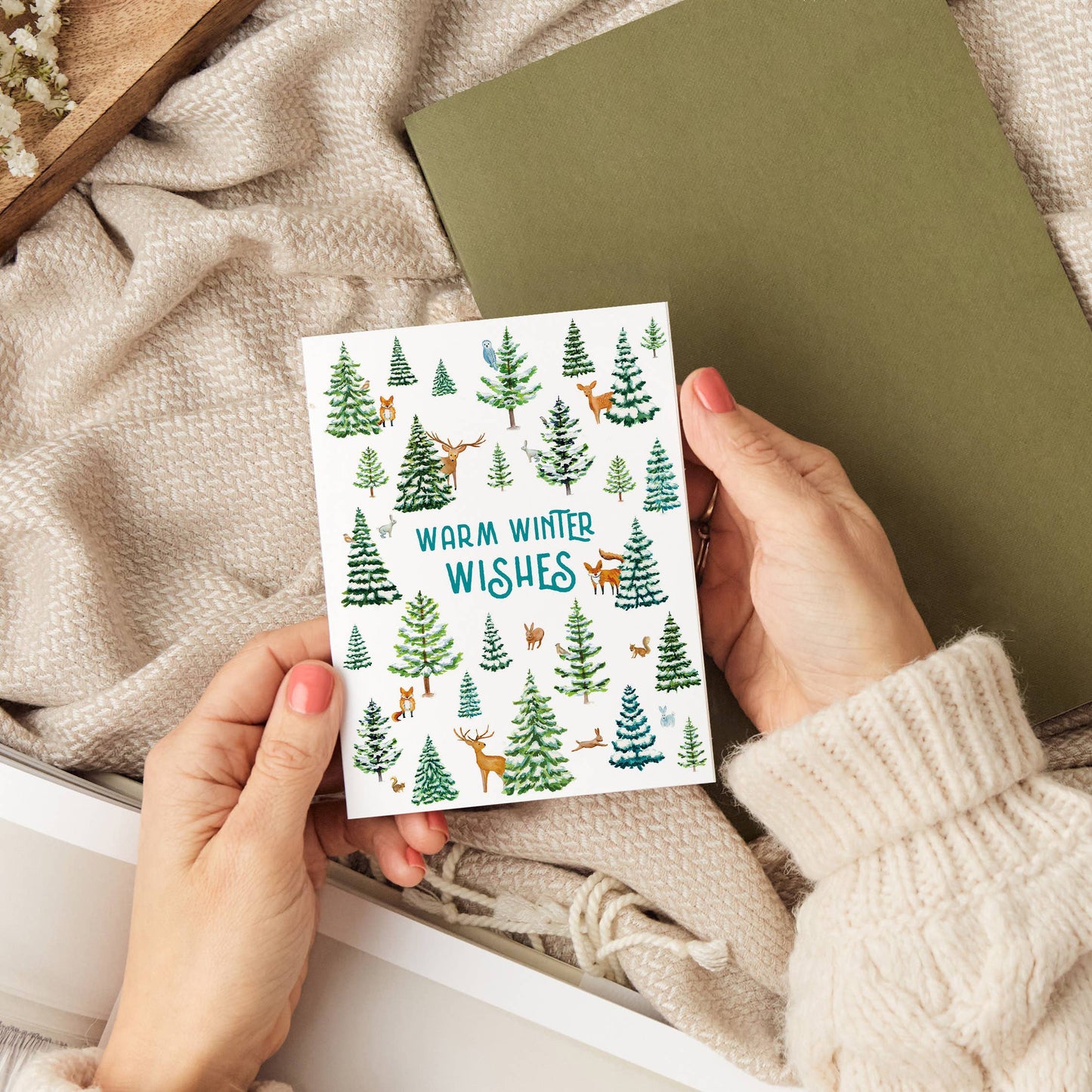 Woodland Holiday Card