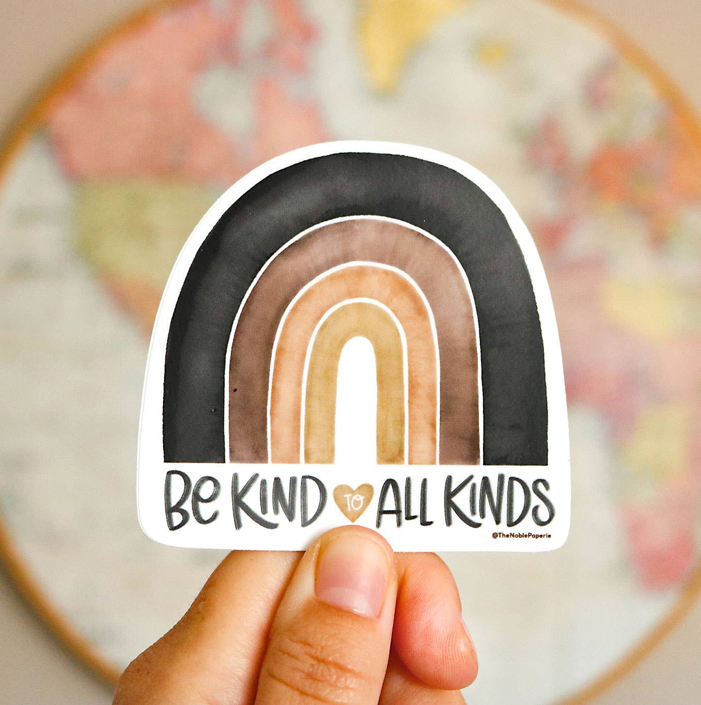 Be Kind | Equality Equity Supportive Friendship Sticker