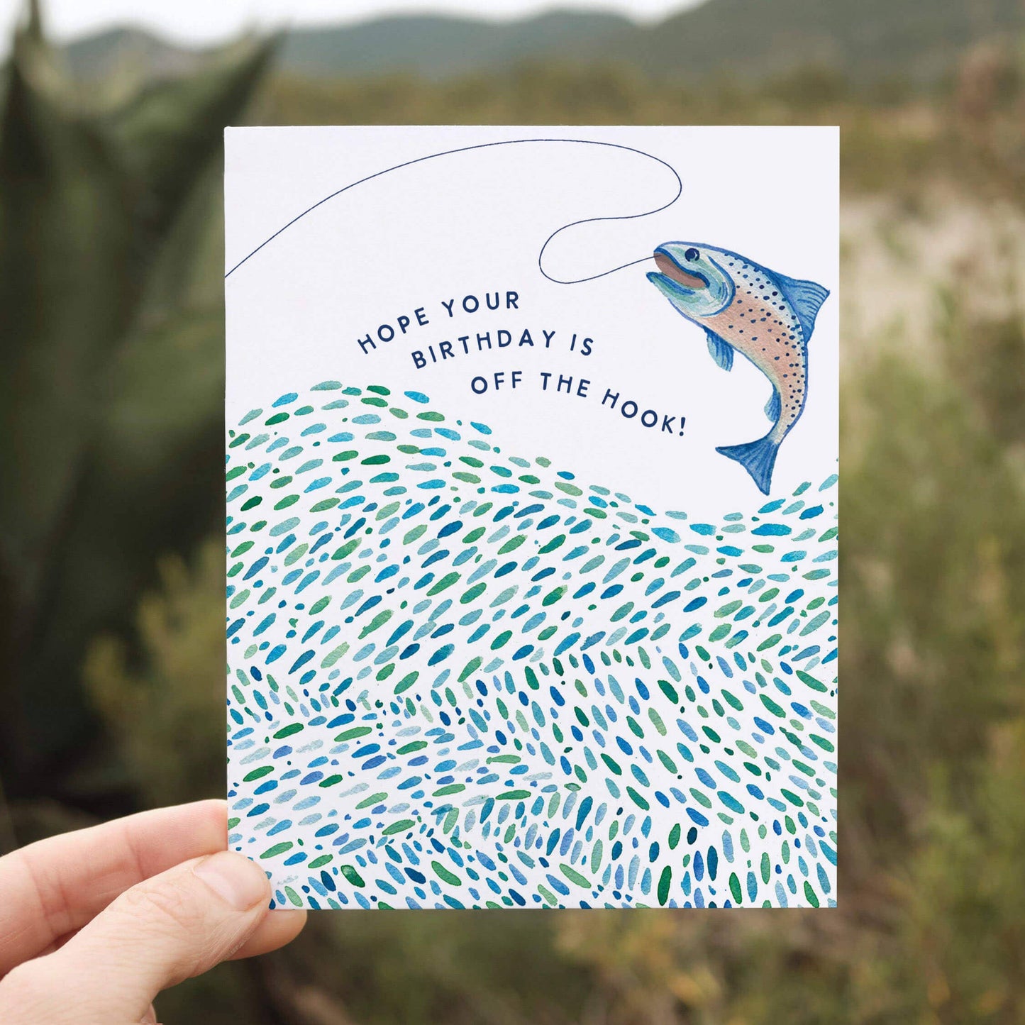Fishing Birthday Card