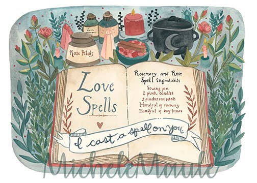 Valentine's Day Card - I Put a Spell on You