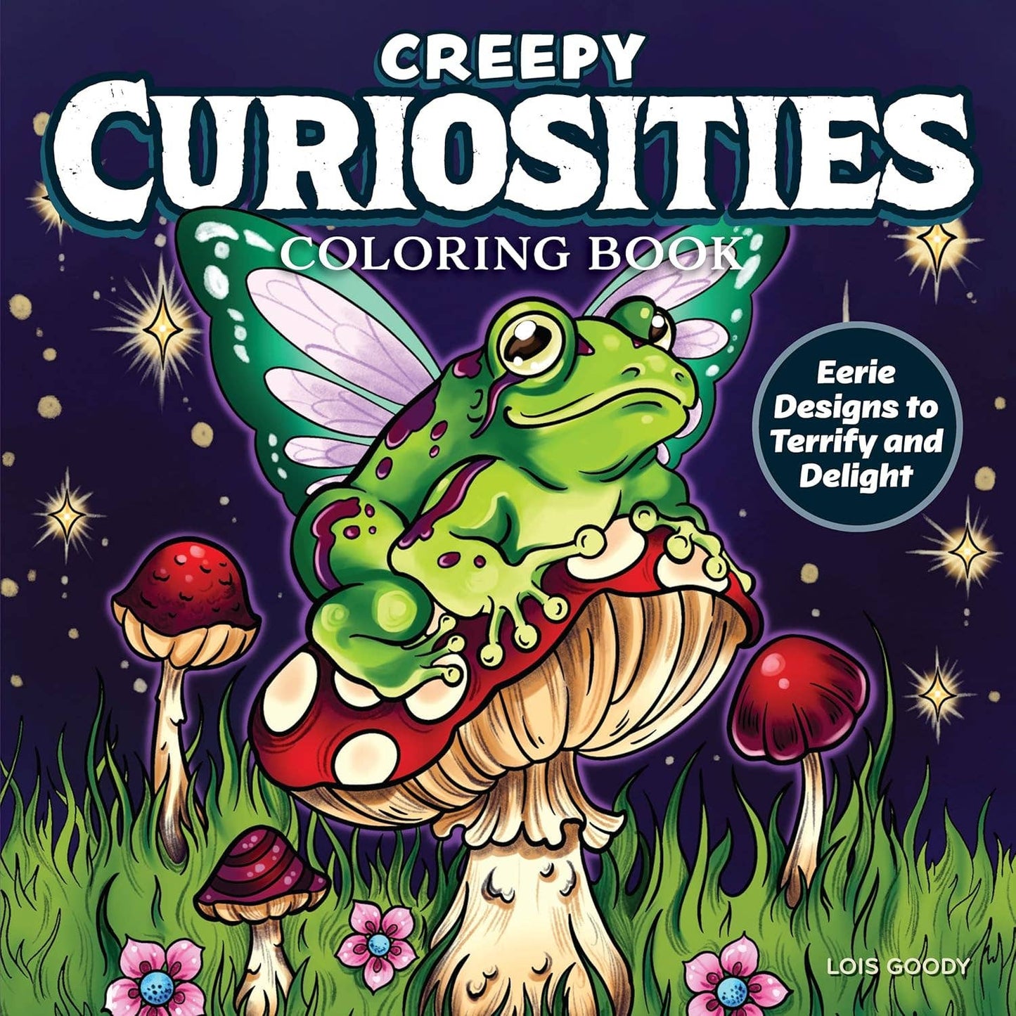 Creepy Curiosities Coloring Book - Eerie Designs to Delight!