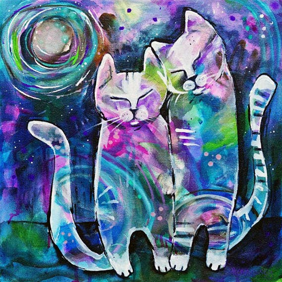 Art print "Bestie Beasties"