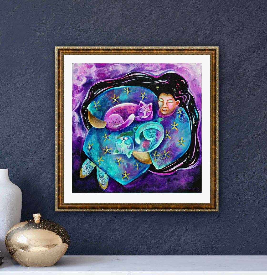Art print "Dreamland Trio"
