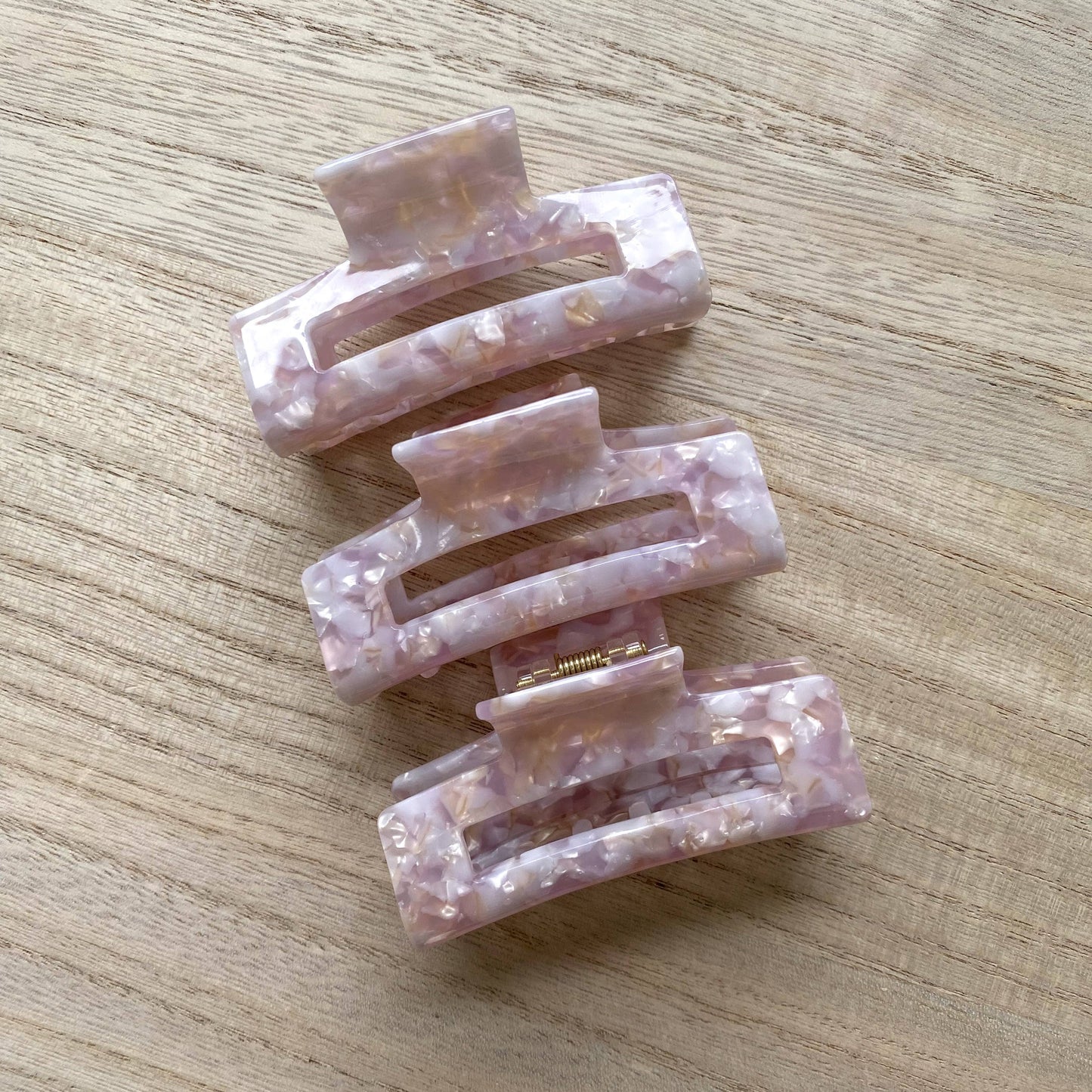 Acetate Claw Clip Environmentally Friendly Clip, Rose Cloud