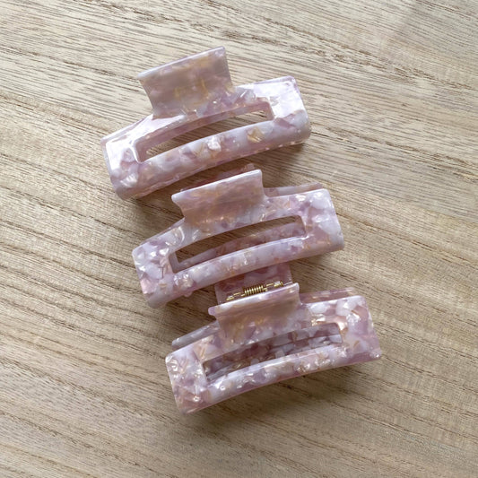 Acetate Claw Clip Environmentally Friendly Clip, Rose Cloud