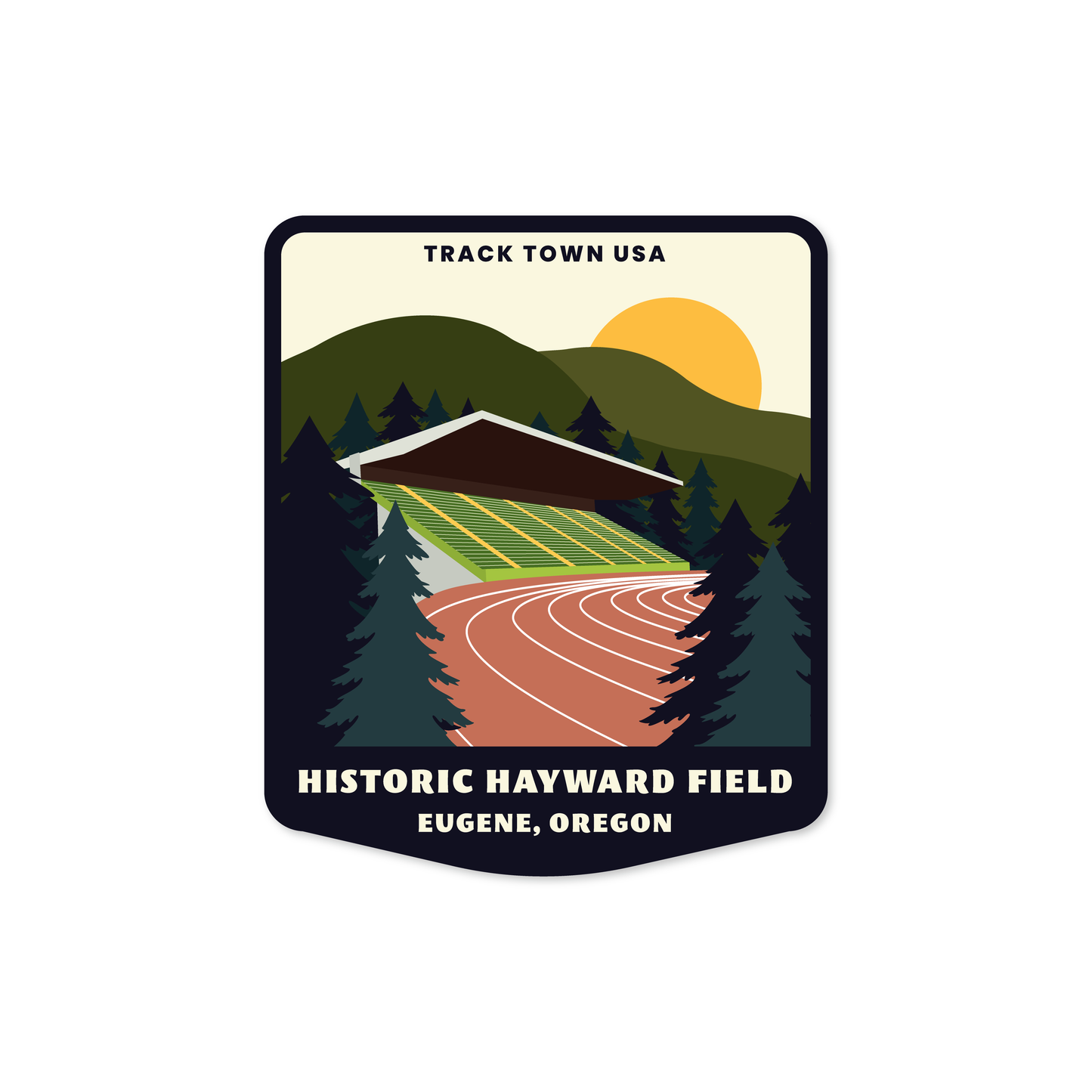 Historic Hayward Field Sticker