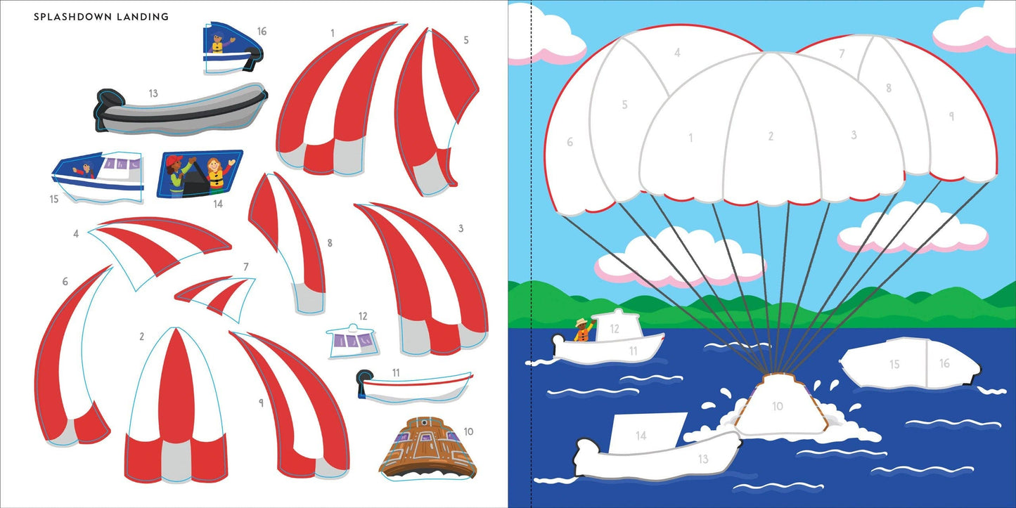 My First Color-By-Sticker Book -- Outer Space