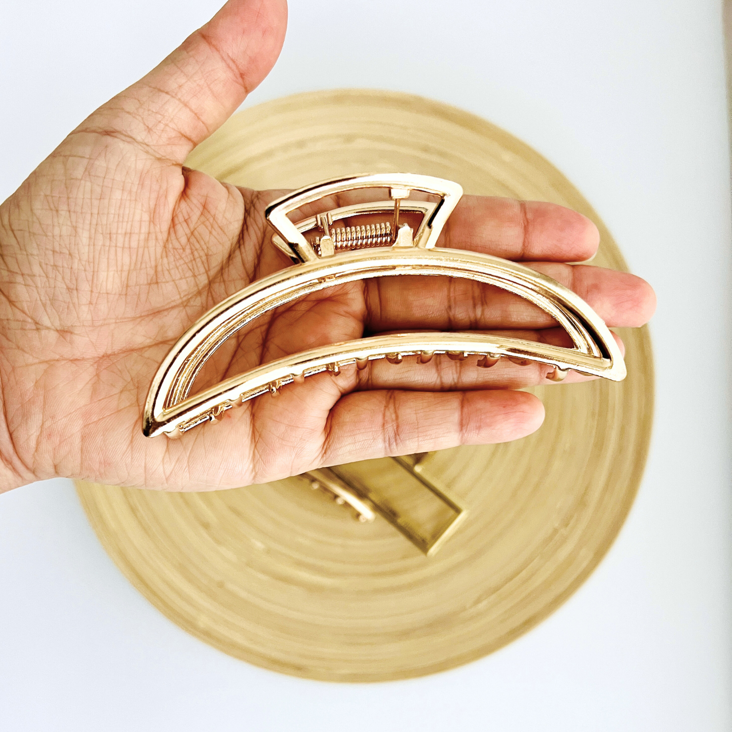 Modern Gold Claw Clip