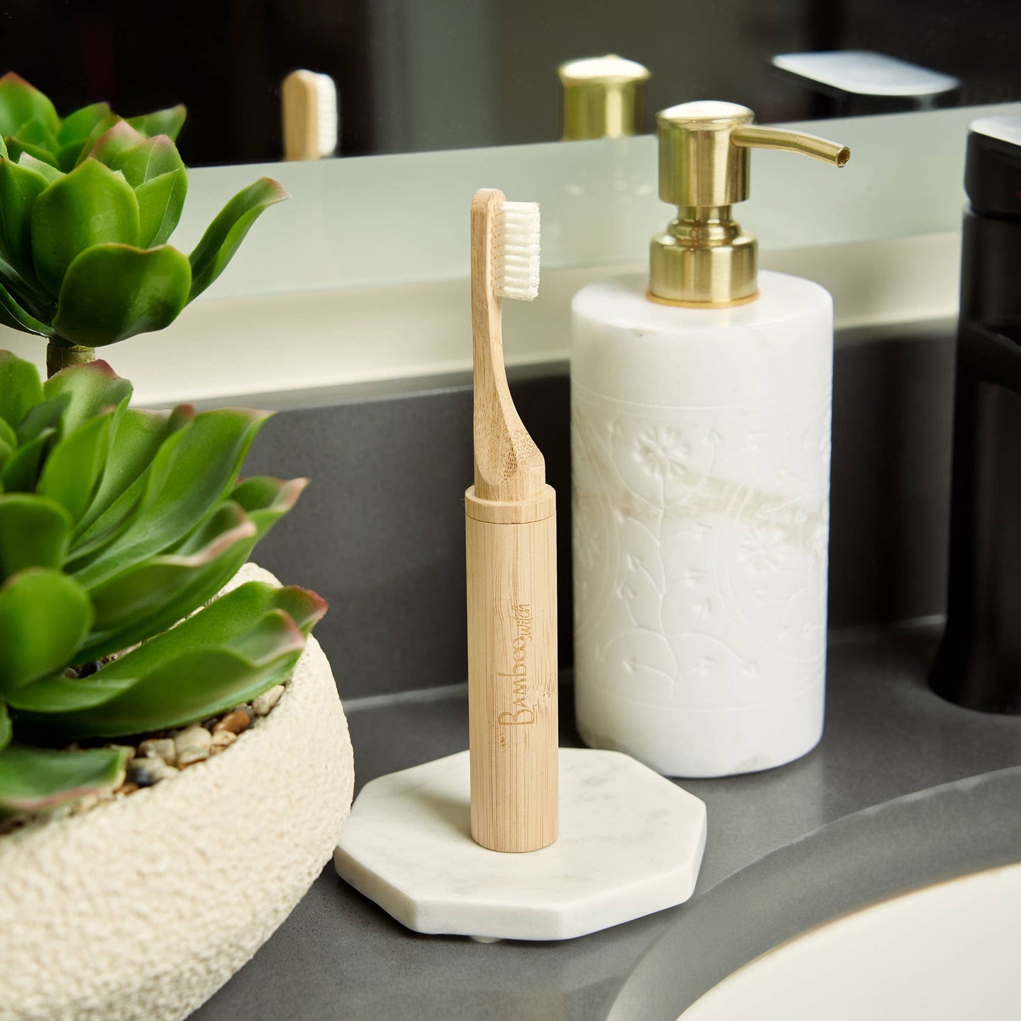 Compostable Bamboo Travel Toothbrush
