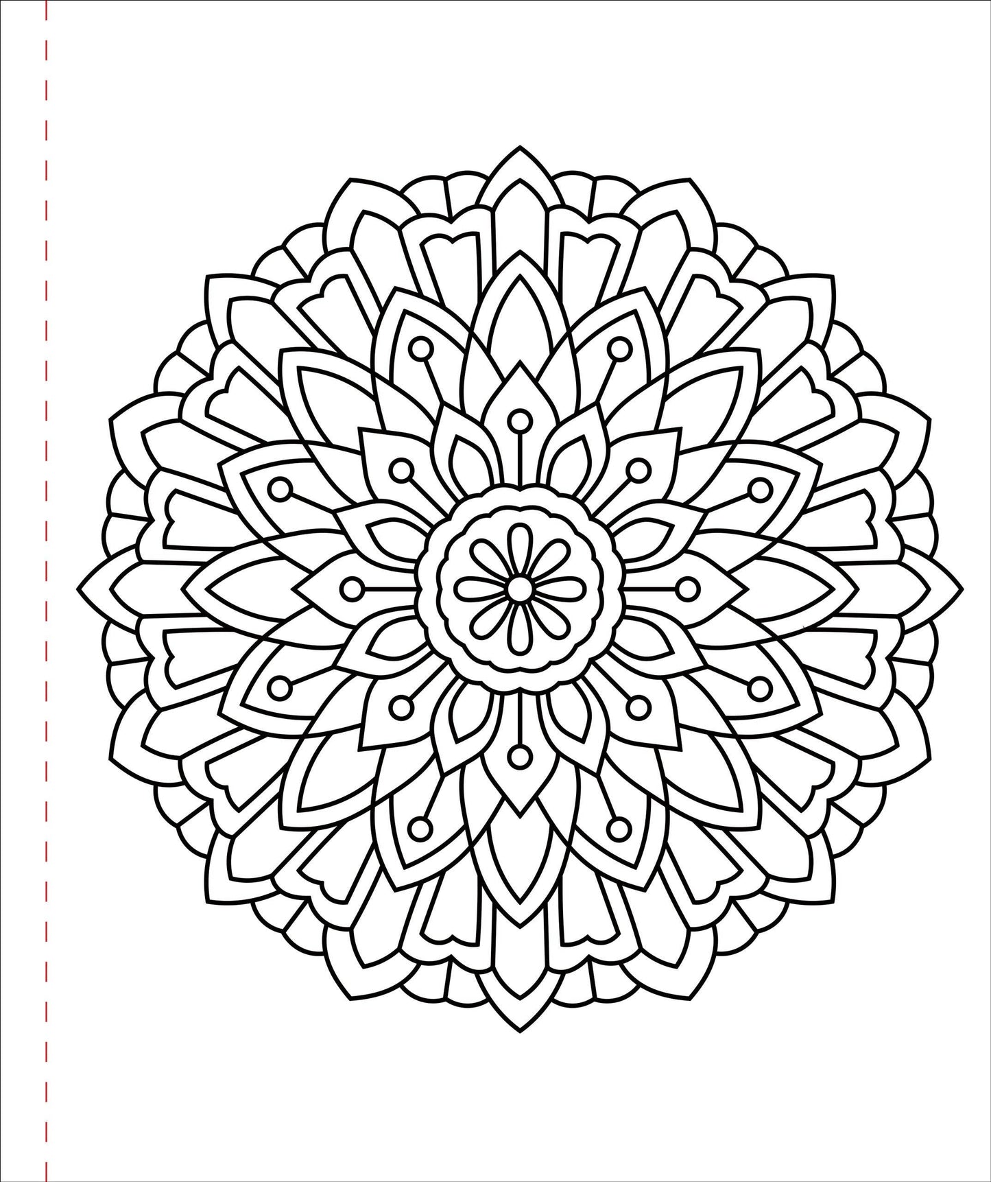 Large Print Coloring Book -  Color Me Calm
