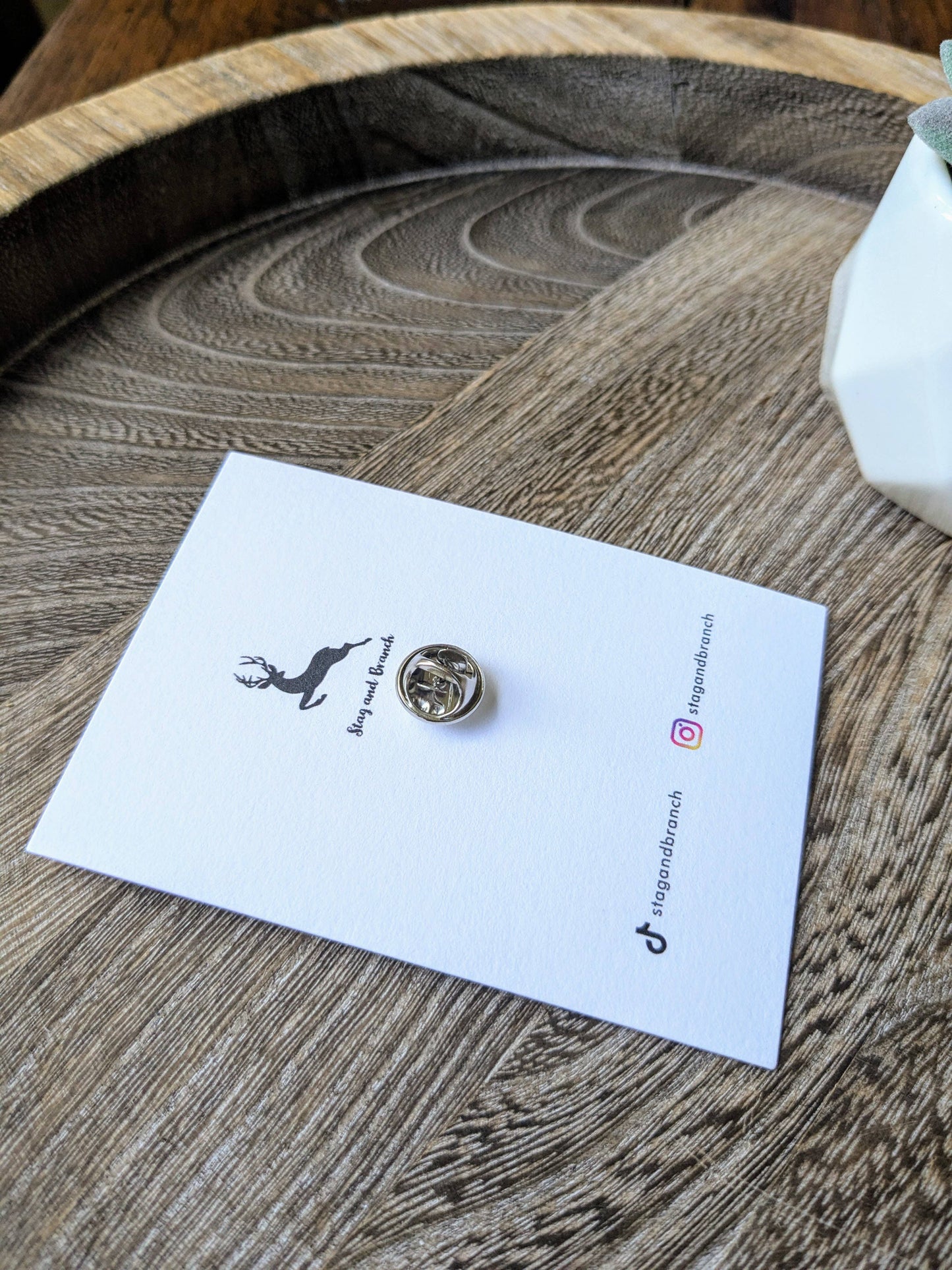 Big Foot Polymer Clay Pin