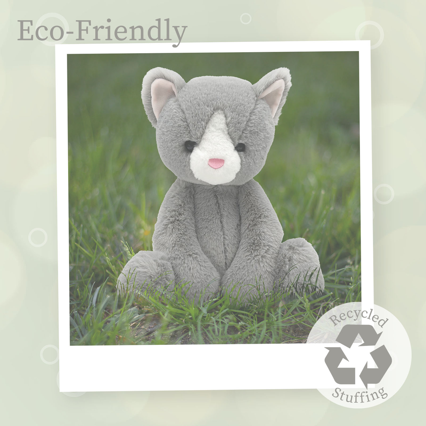 World's Softest Lushee 16 inch - Karing Kitten Gry Plush Toy