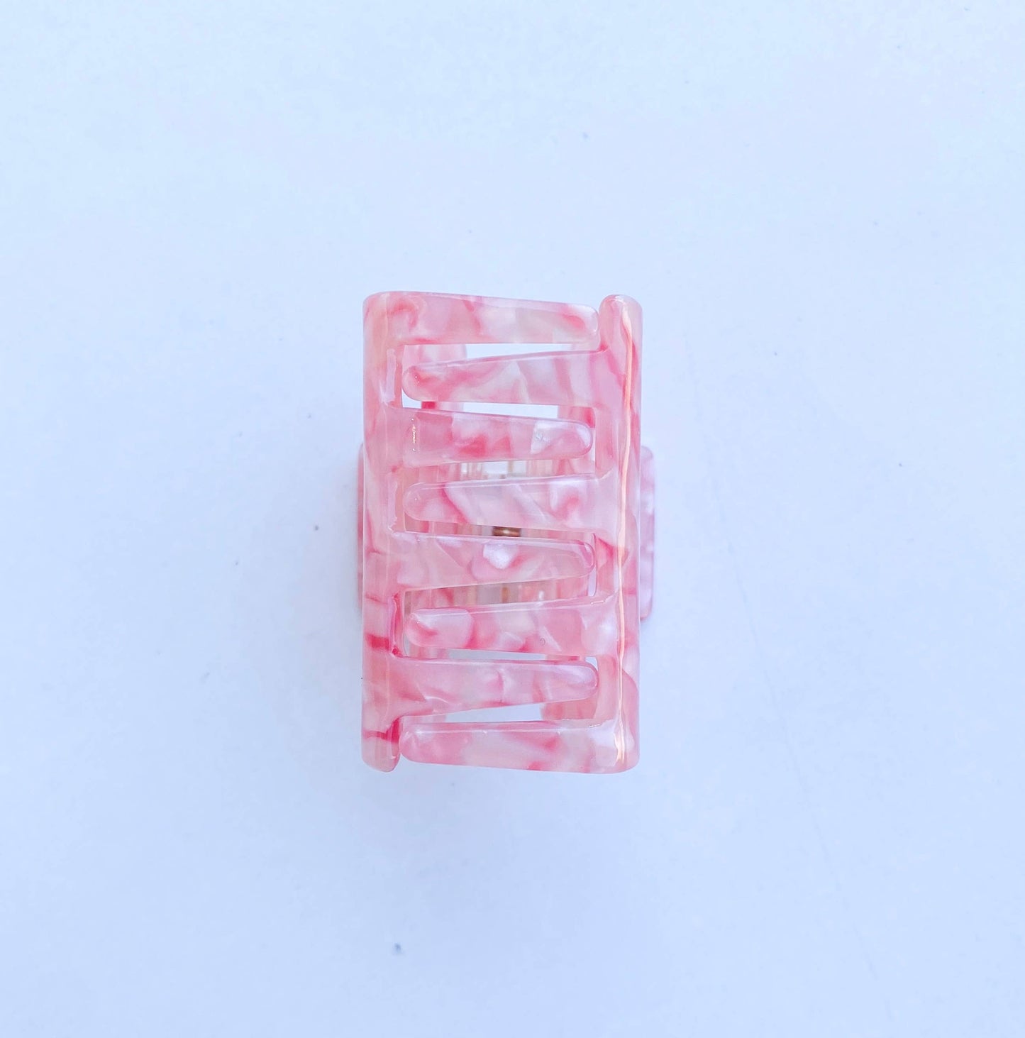 Acetate Pink Claw Clip