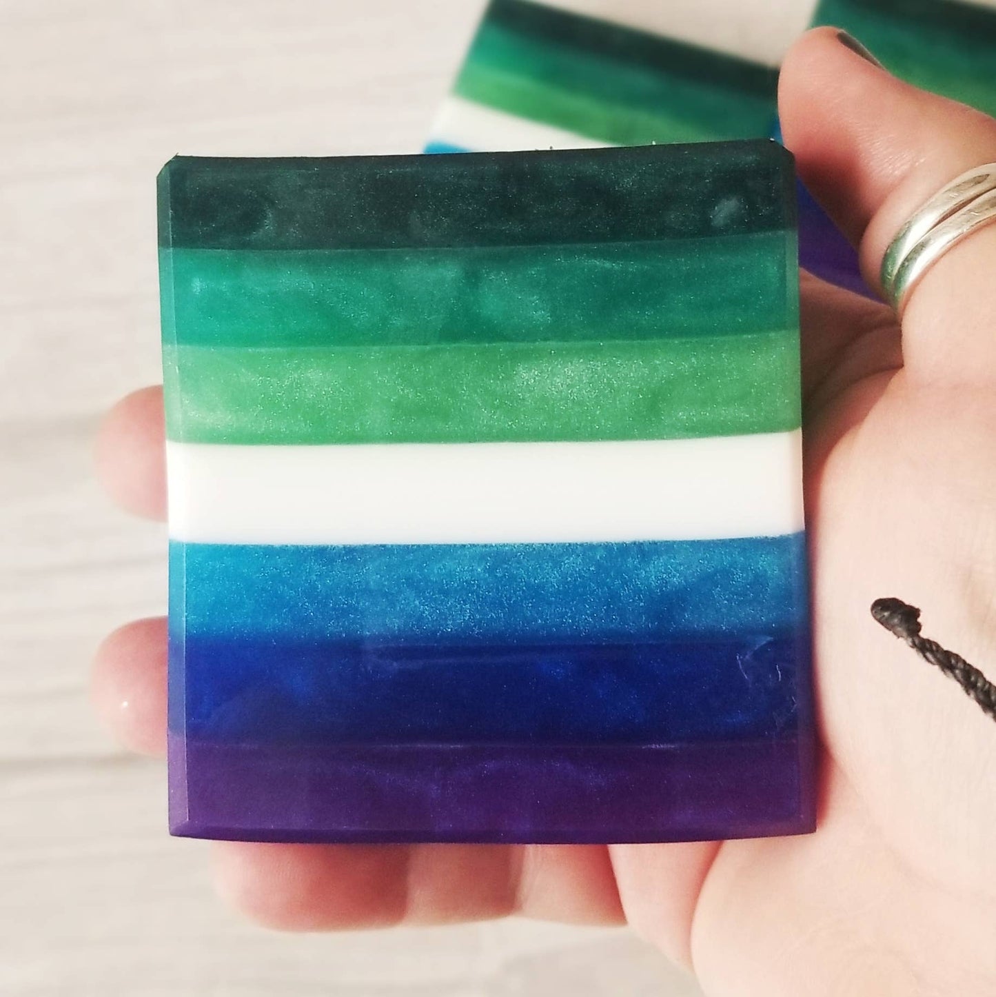 Gay Man Pride Flag Artisan Soap
