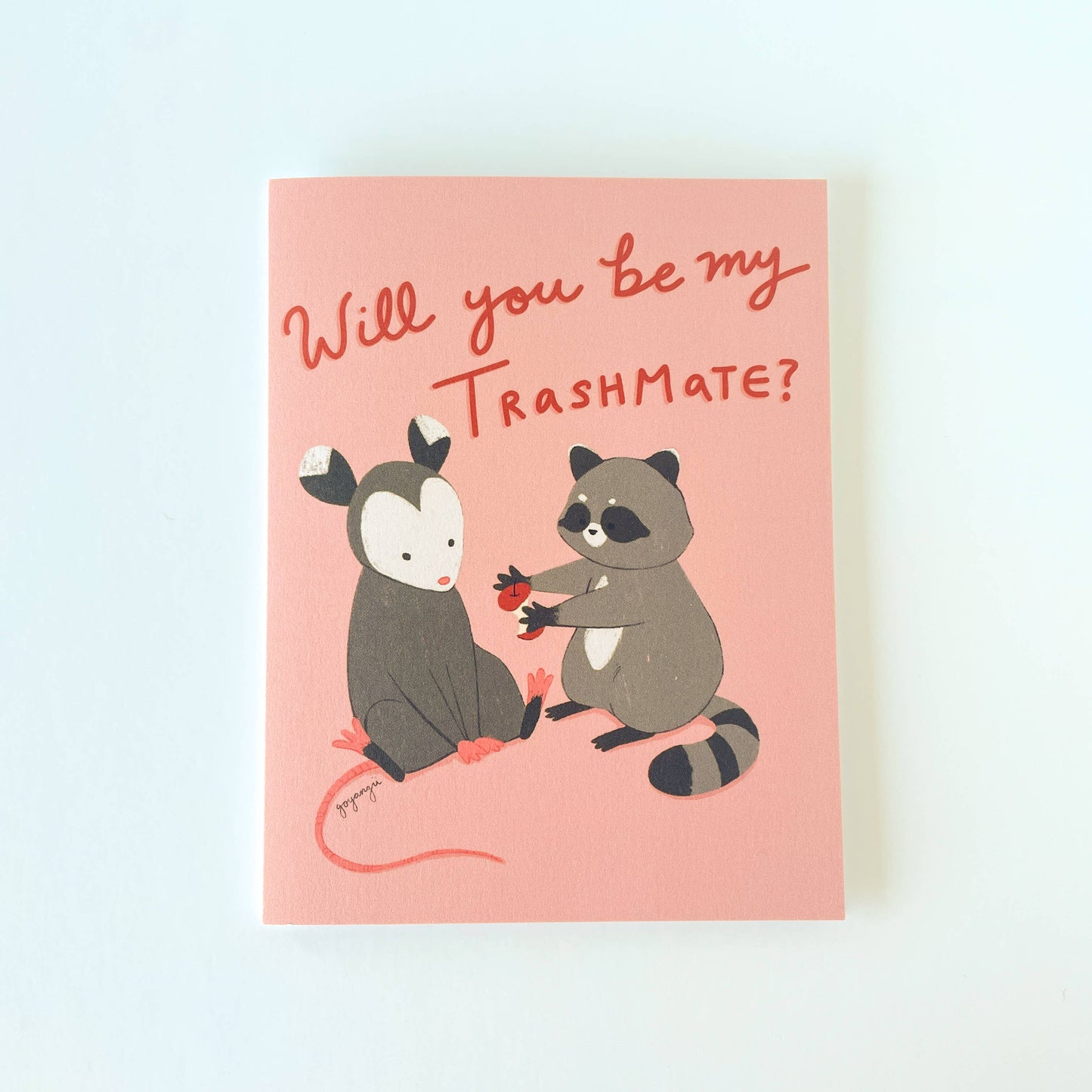 Trashmates Valentines / Anniversary A2 Greeting Card
