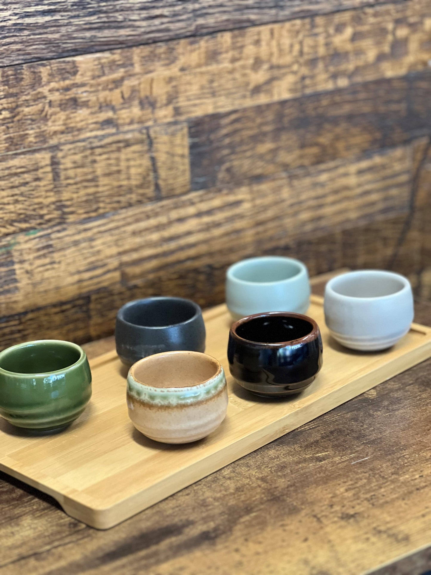 6 Piece Assortment Sake or Tea Cups Set