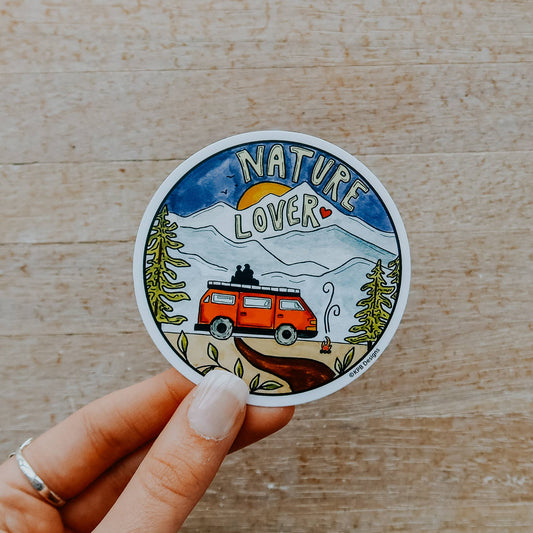 Nature Lover Vinyl Sticker