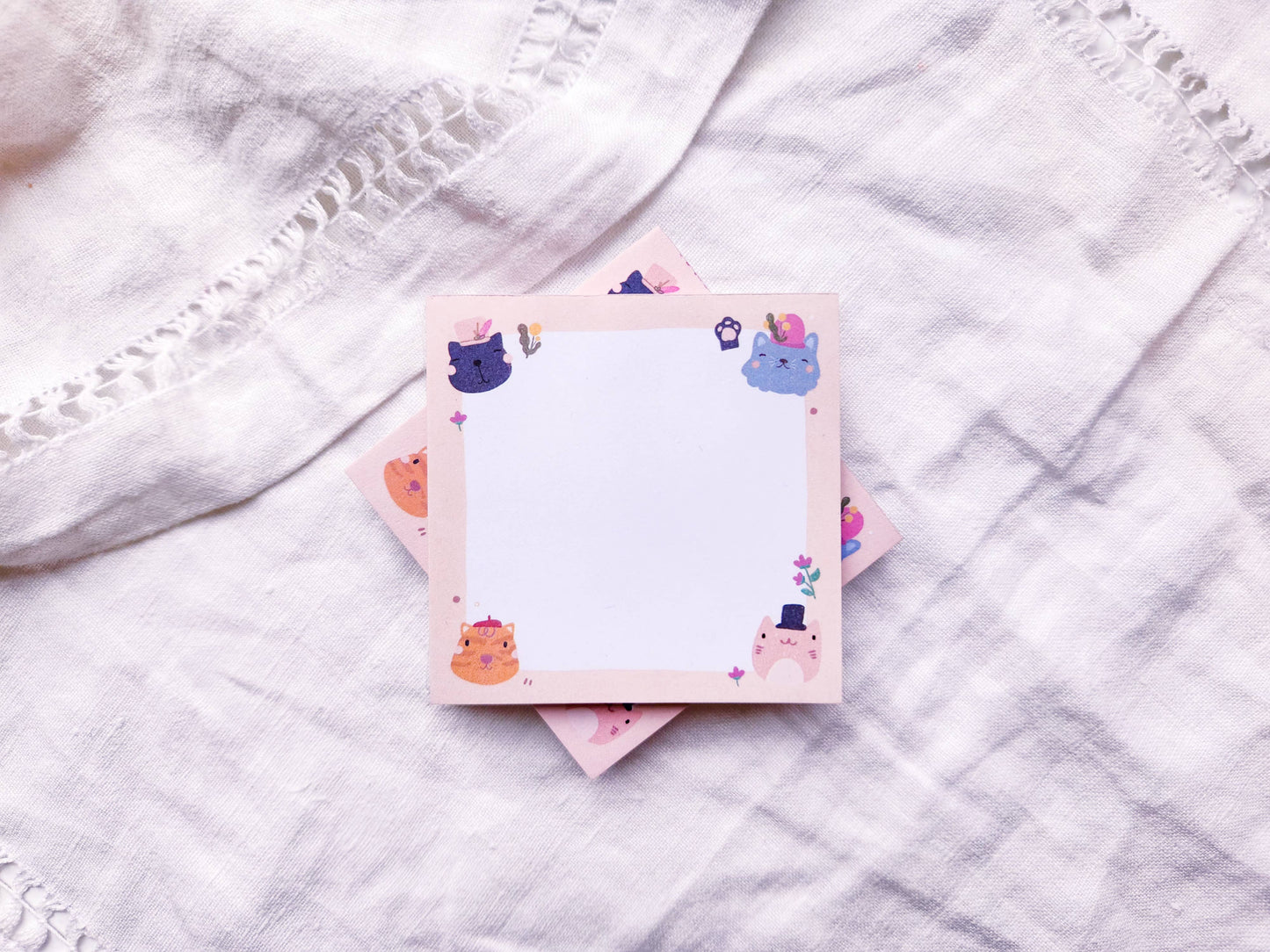 Cat Lover Memo Pad
