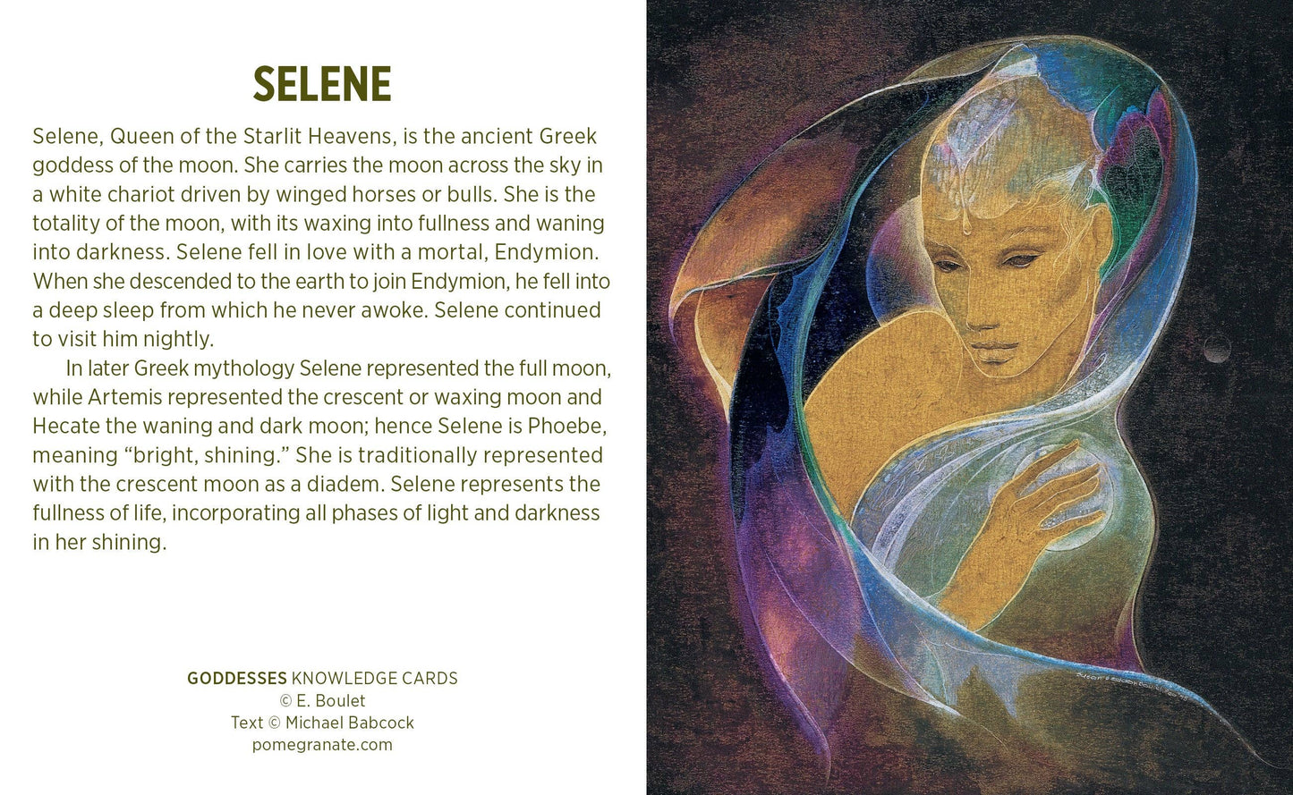 Goddesses Knowledge Cards