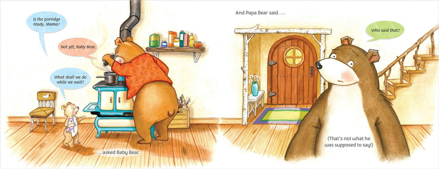 Papa Bear's Page Fright