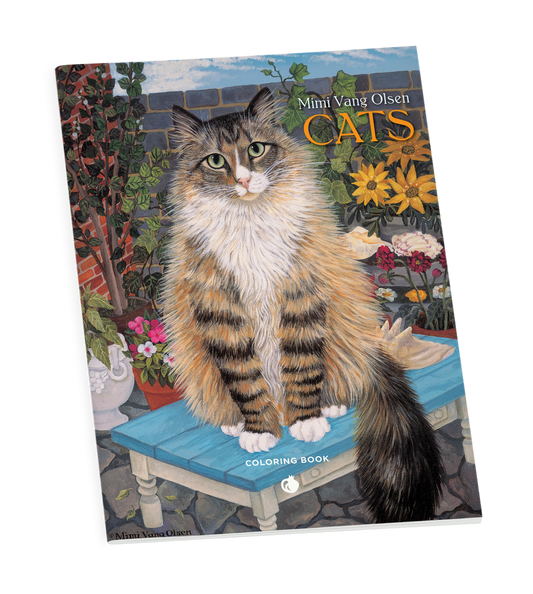 Mimi Vang Olsen: Cats Coloring Book