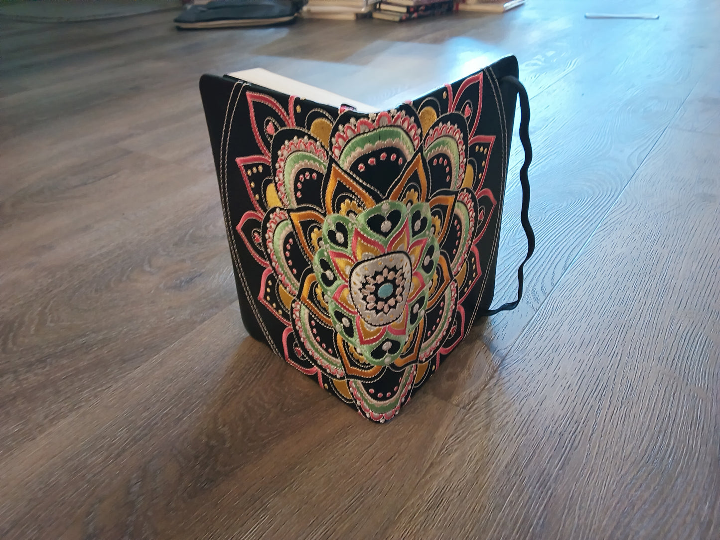 Artisan Embroidered Mandala Journal